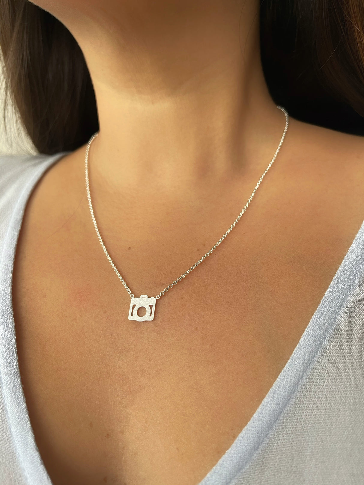 Collar Cámara Silver