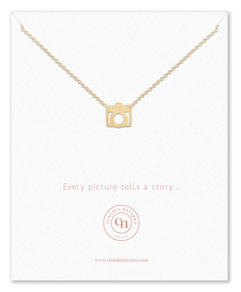 Collar Cámara Gold