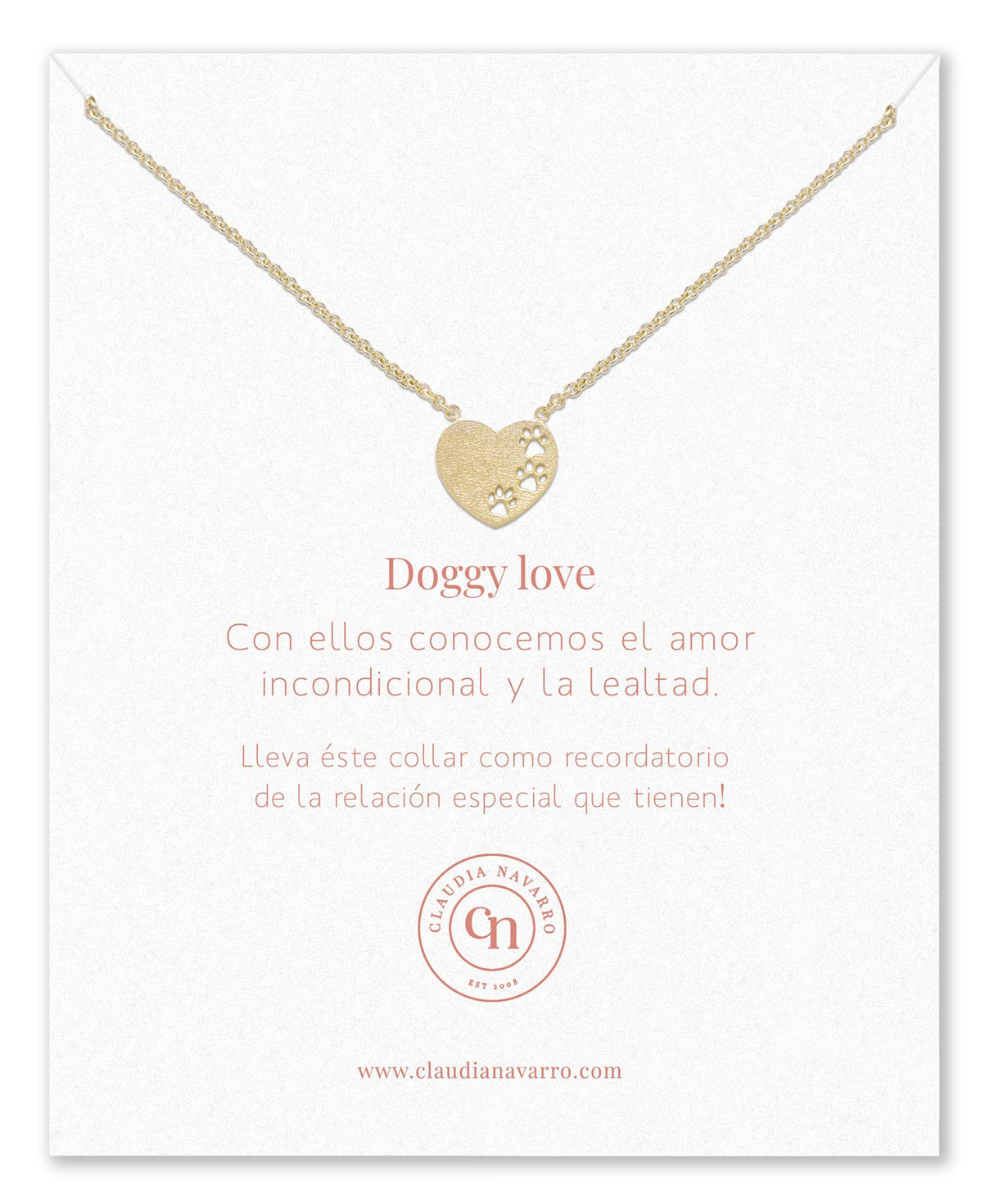 Collar Huellitas Gold