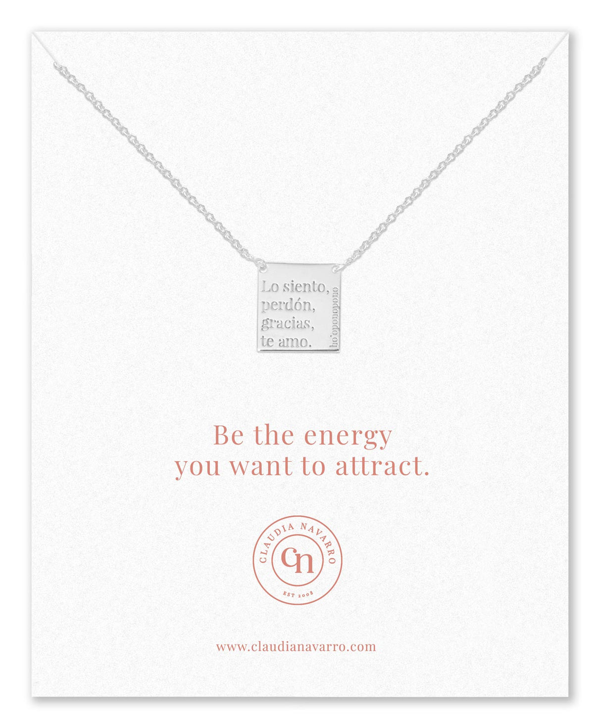 Collar Cartel Hoponopono Silver