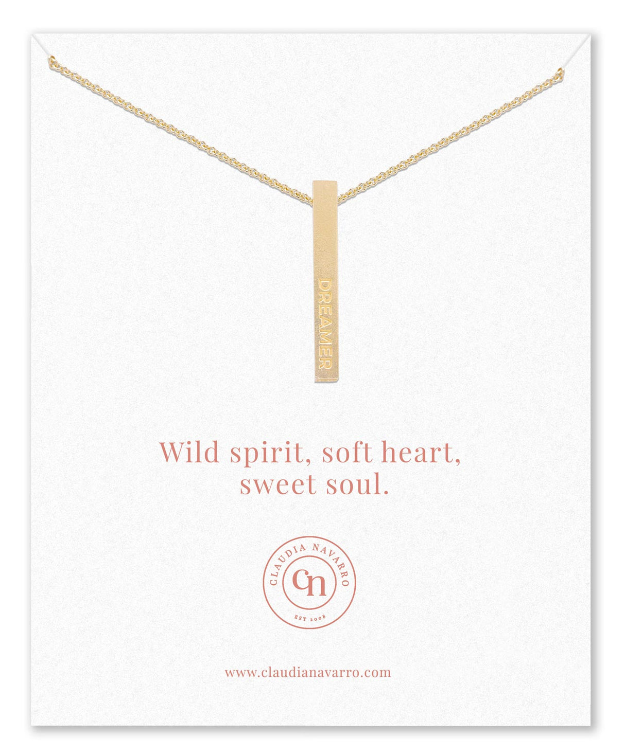 Collar Barra Dreamer Gold