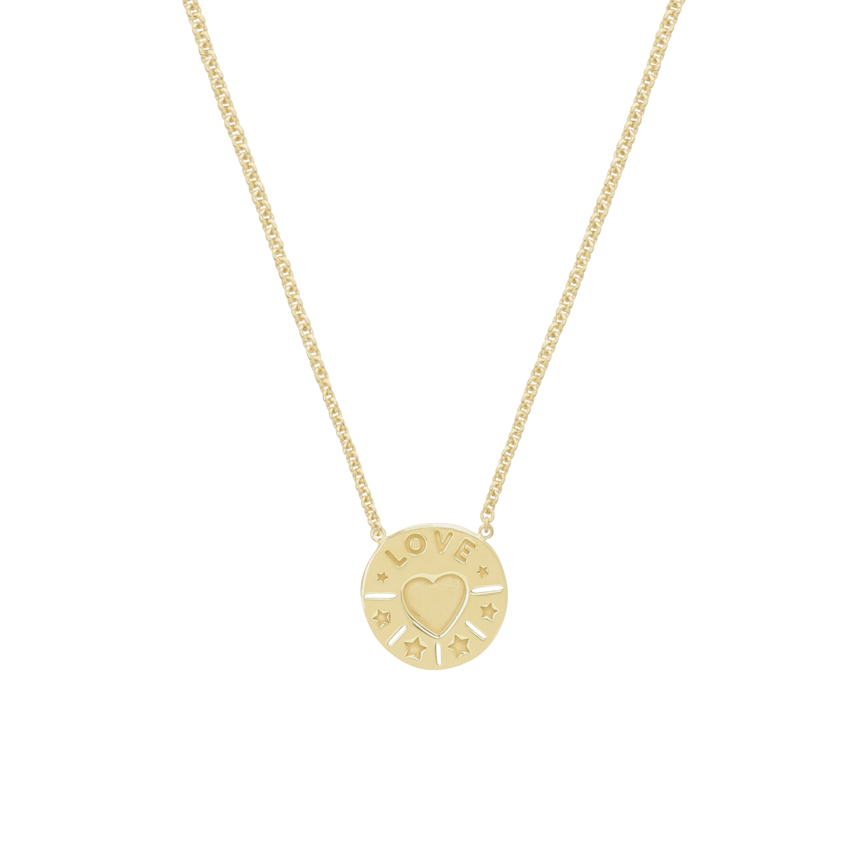 Collar Love Talisman Gold