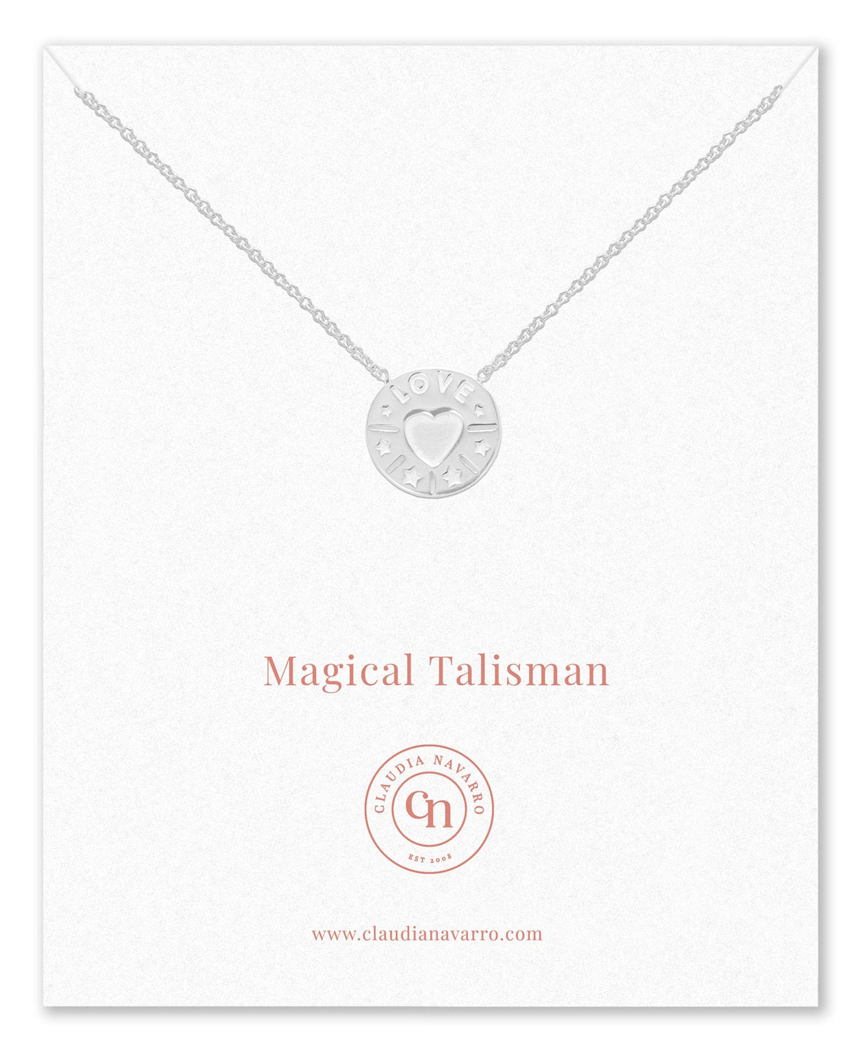 Collar Love Talisman Silver