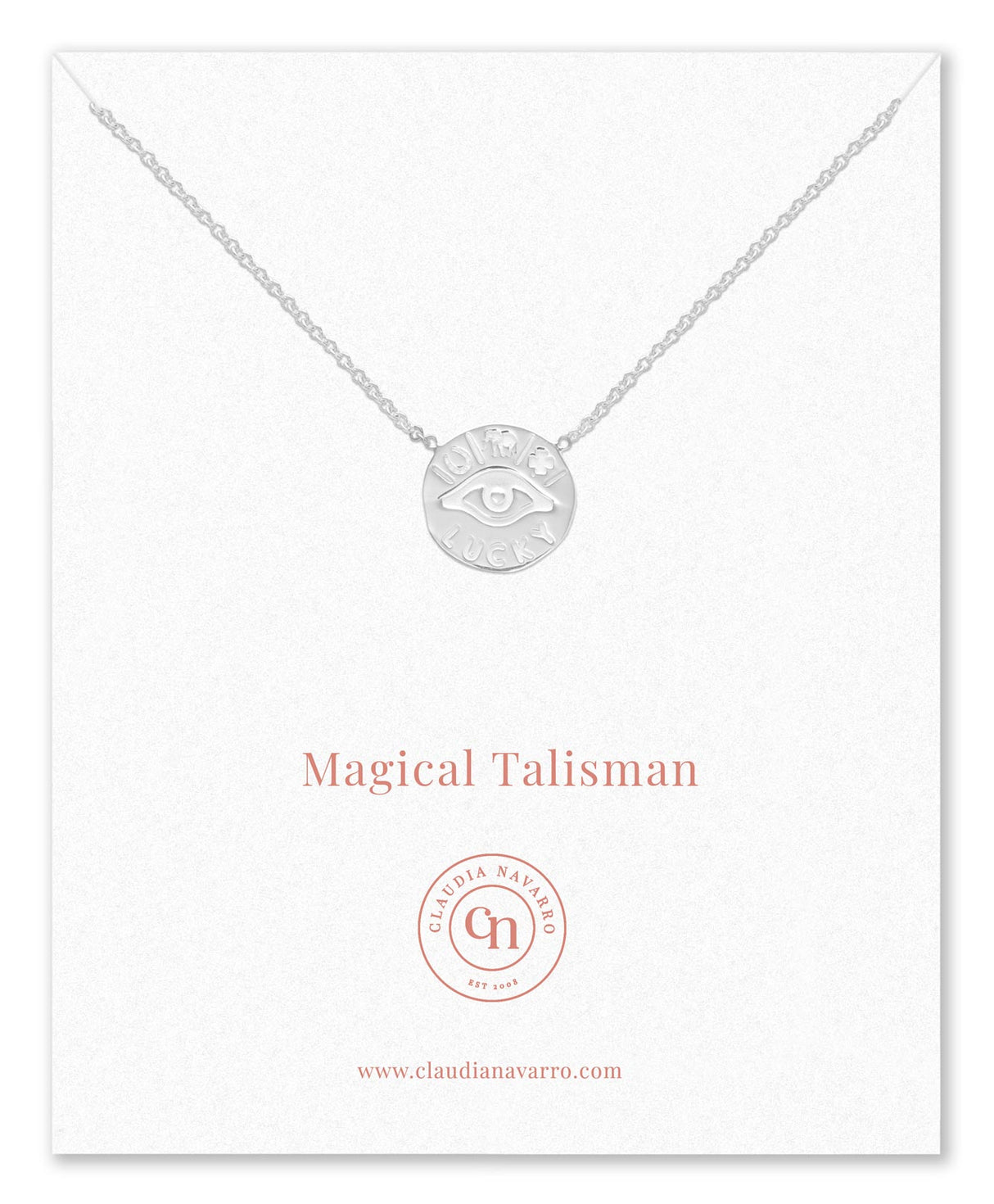 Collar Lucky Talisman Silver