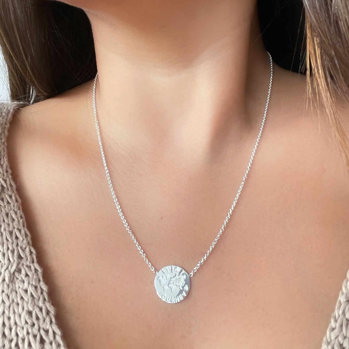 Collar Journey Talisman Silver