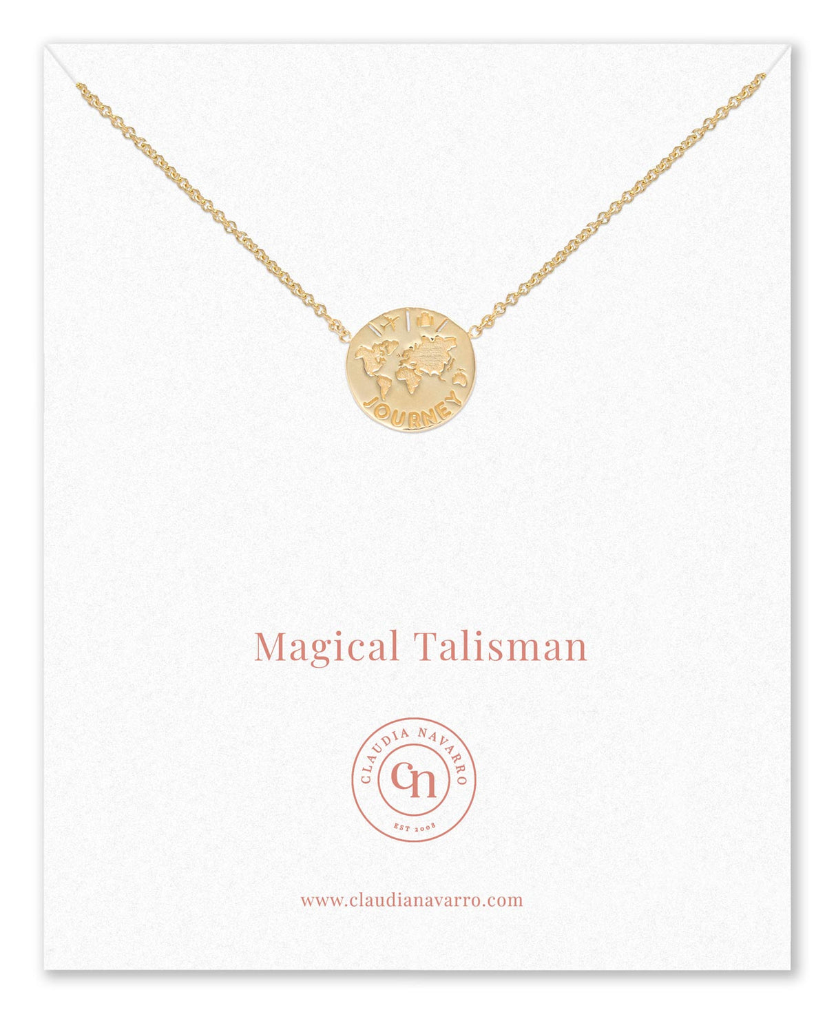 Collar Journey Talisman Gold