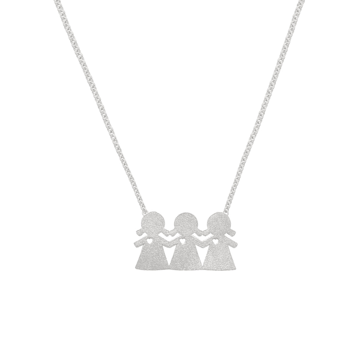 Collar Niña-Niña-Niña Silver