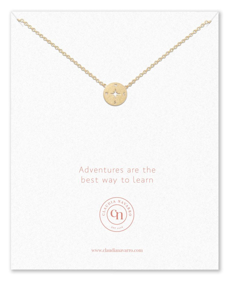 Collar Brújula Gold