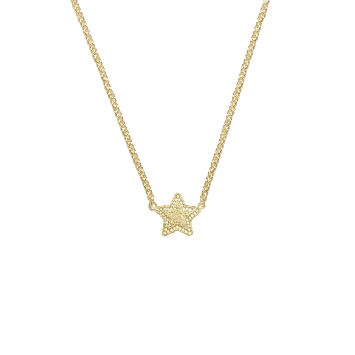 Collar Kids Estrellada Gold