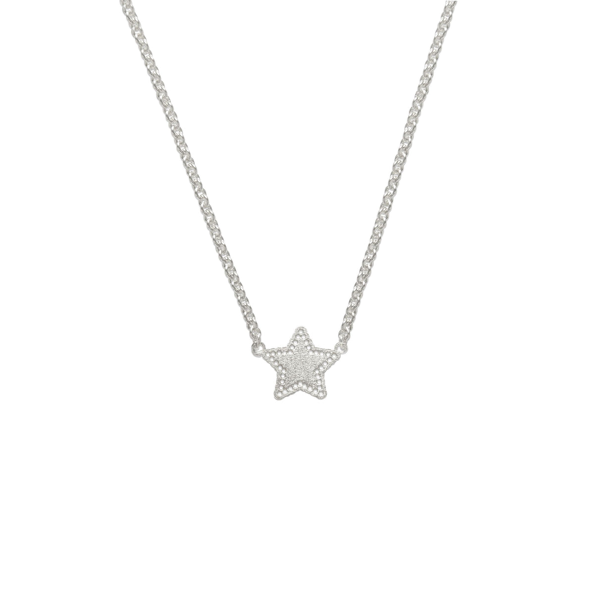 Collar Kids Estrellada Silver