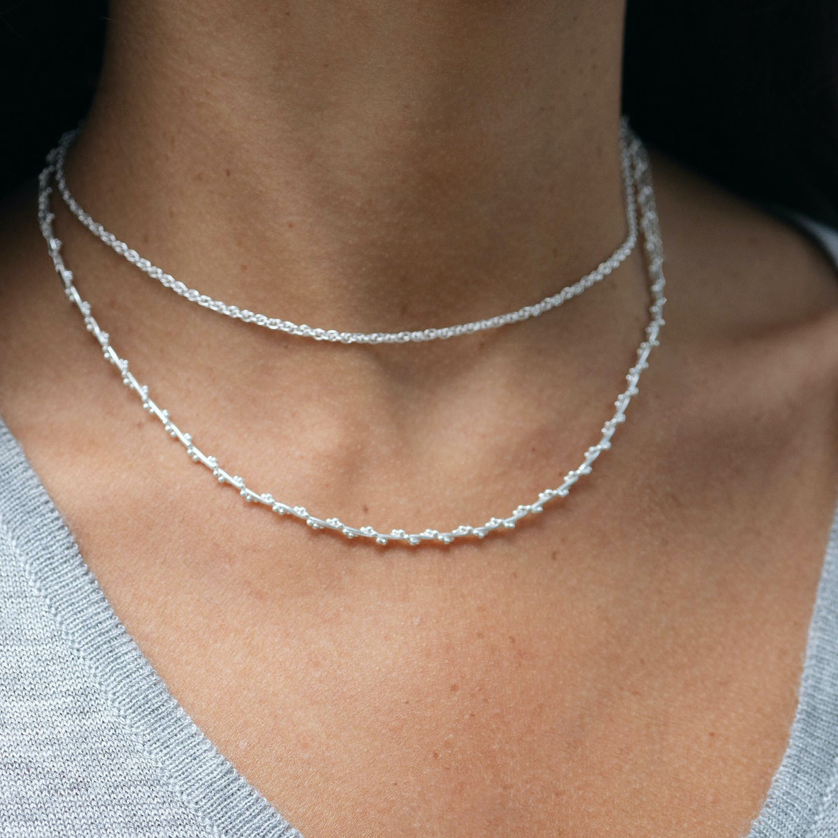 Gargantilla Trenzada Silver