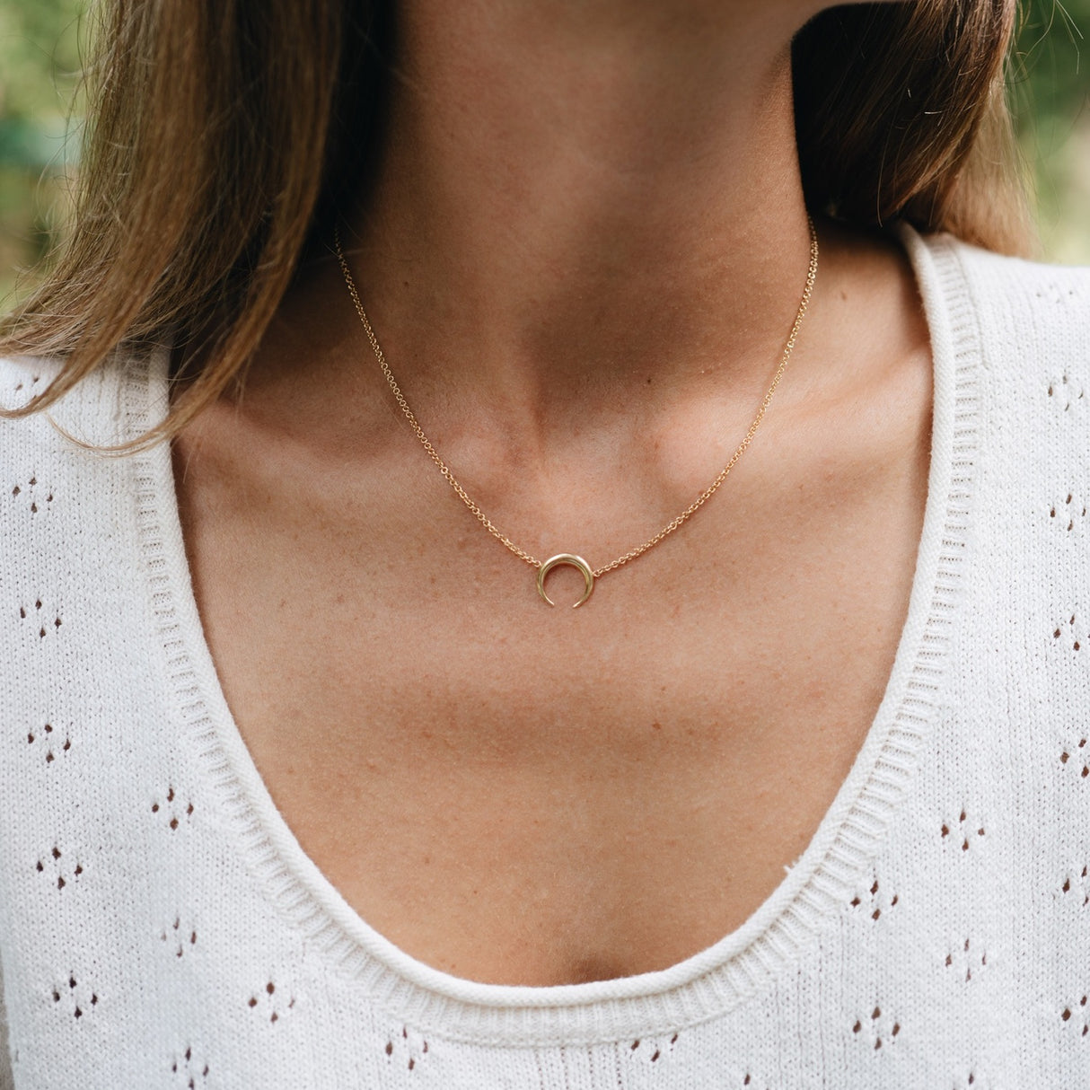 Gargantilla Moon Gold