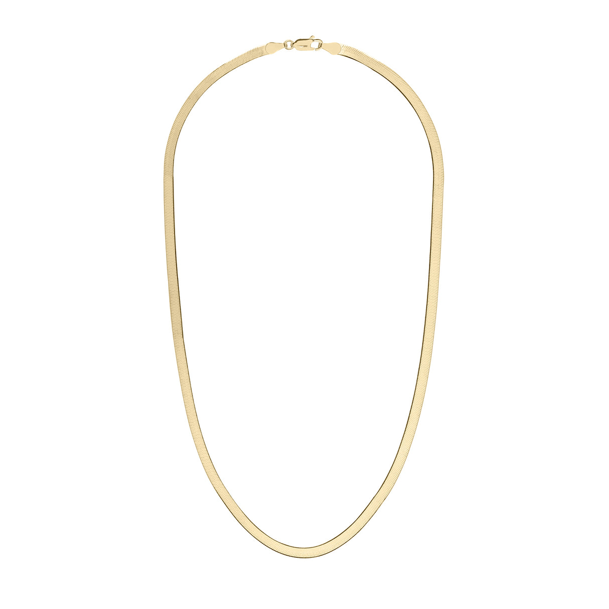 Gargantilla Herringbone Gold