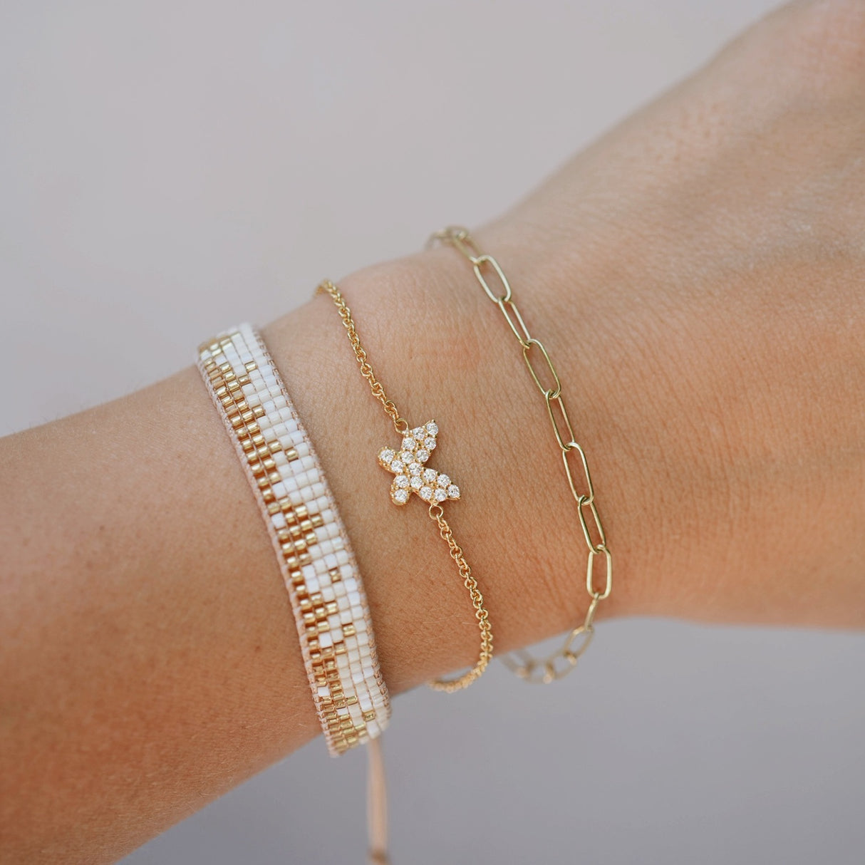 PULSERA LOOM ISIS GOLD