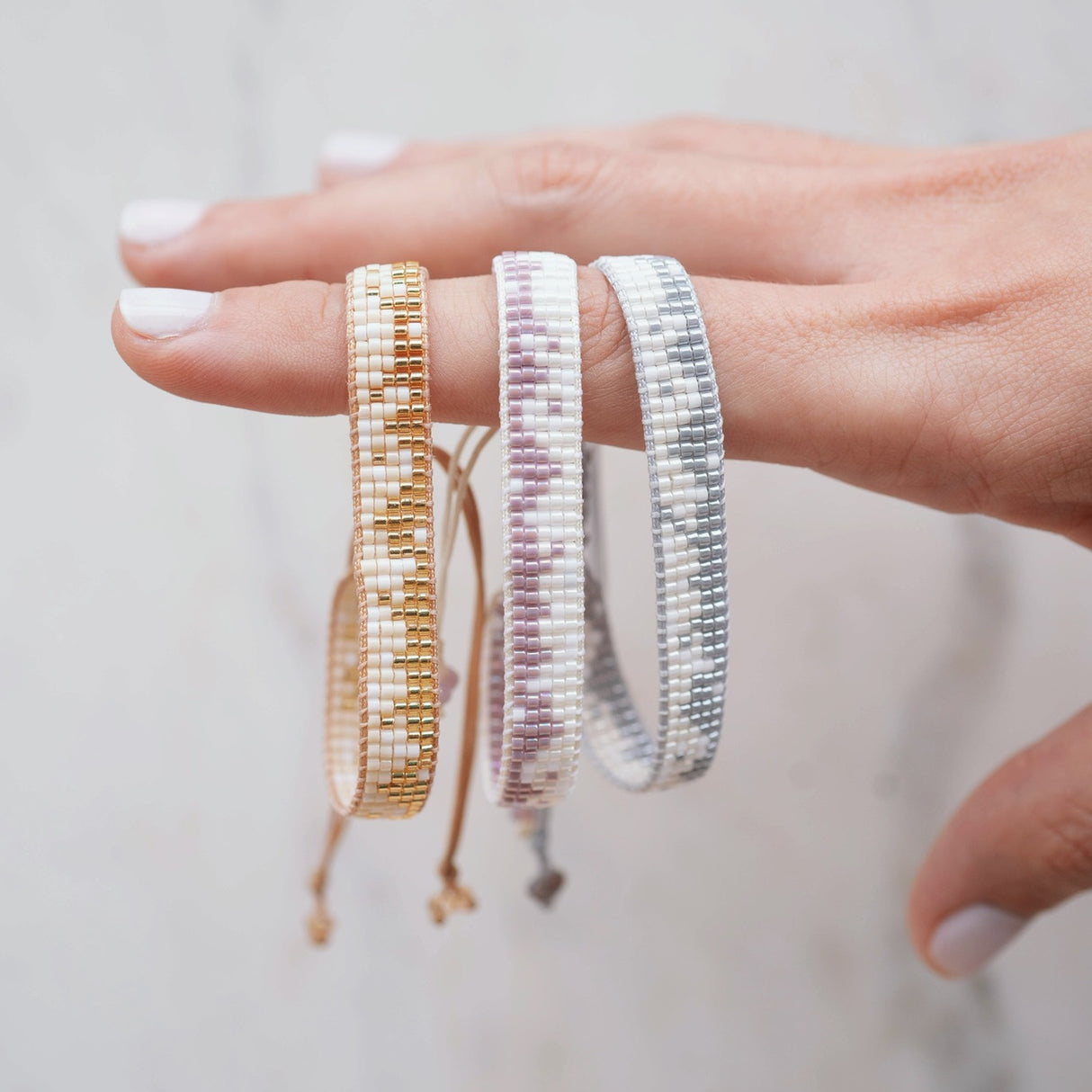 PULSERA LOOM ISIS SILVER