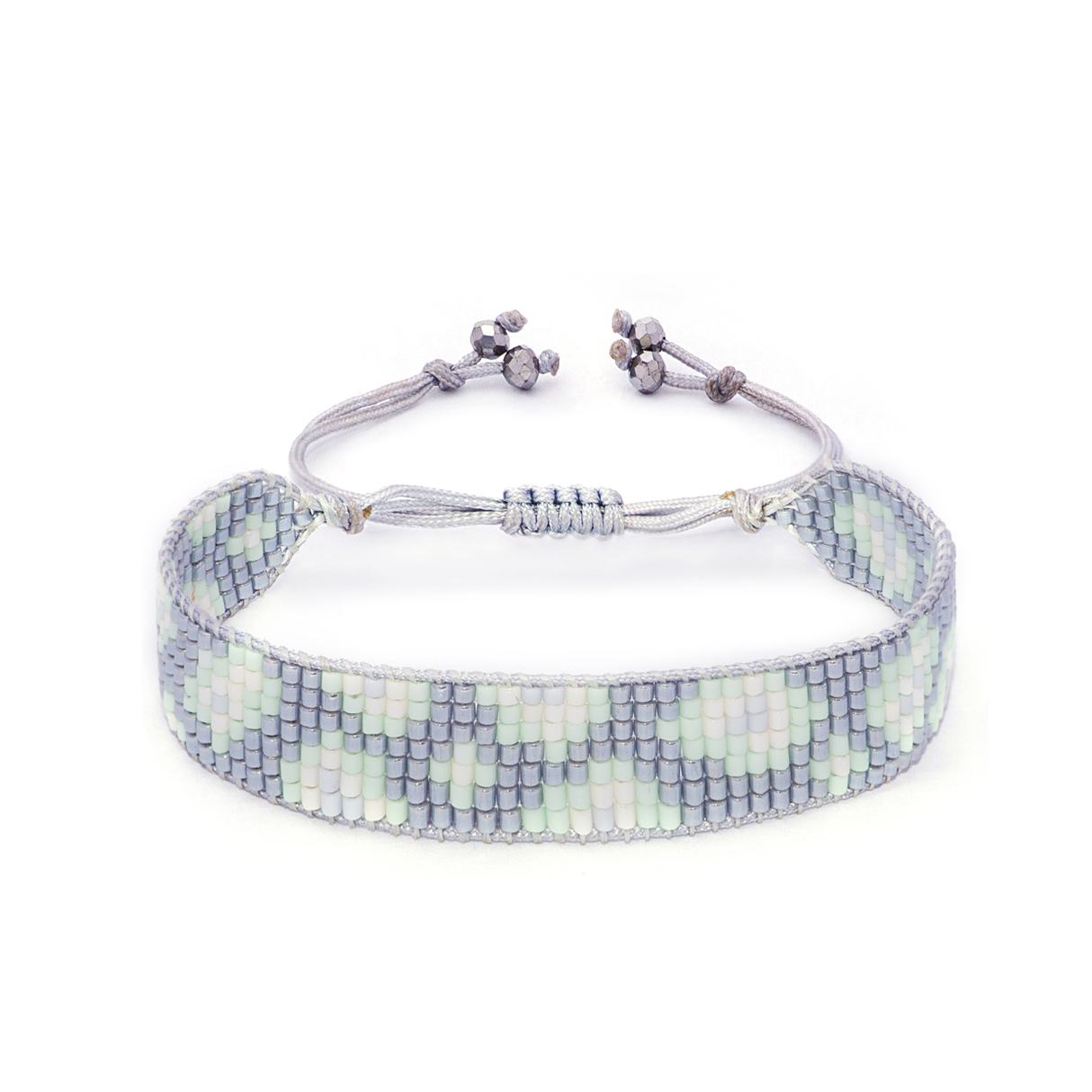 PULSERA LOOM IRIS MINT