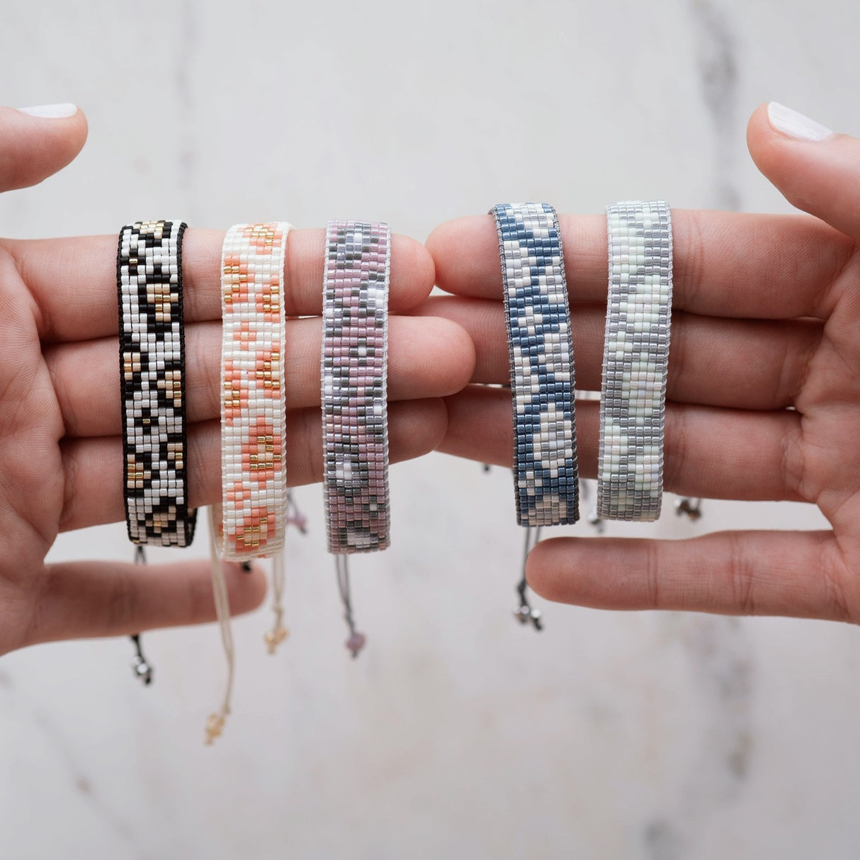 PULSERA LOOM IRIS SKY