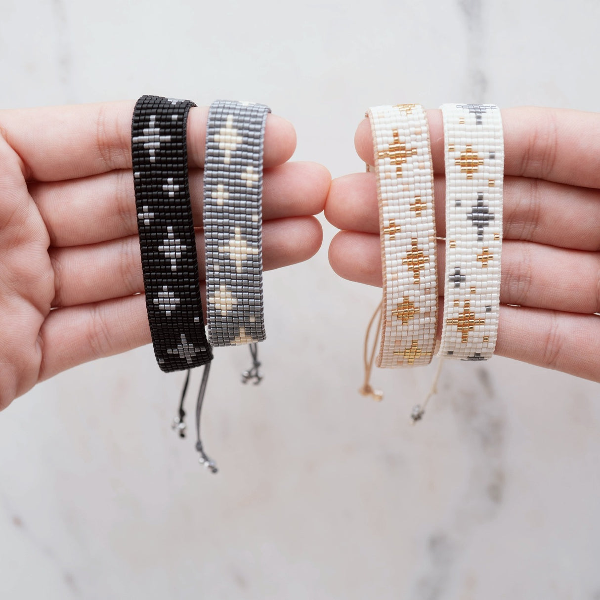 PULSERA LOOM IRENE GOLD