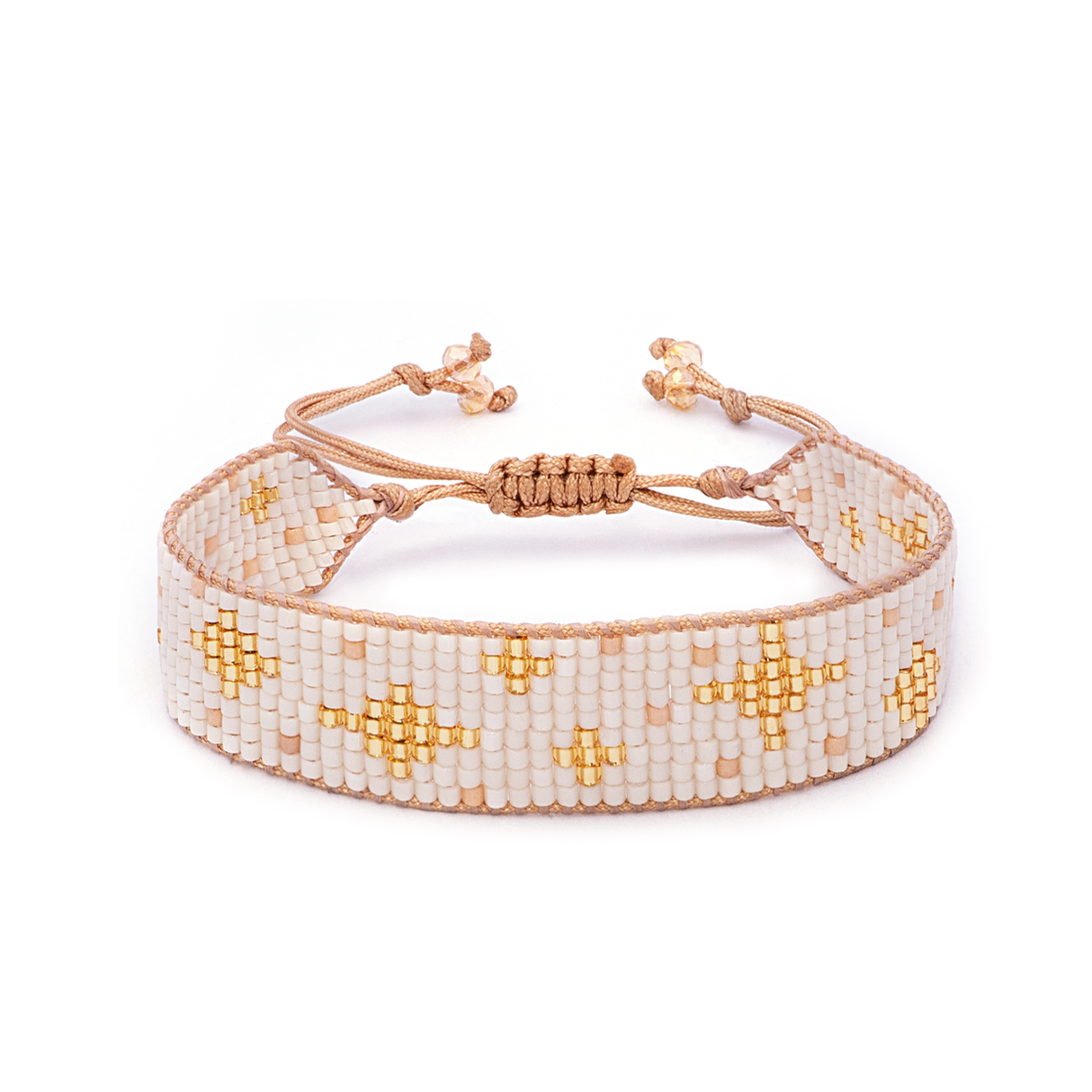 PULSERA LOOM IRENE GOLD