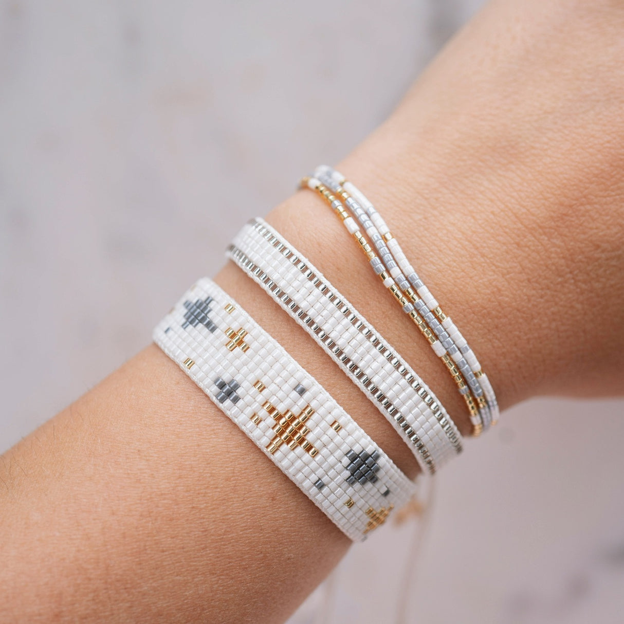 PULSERA LOOM IVY MIX