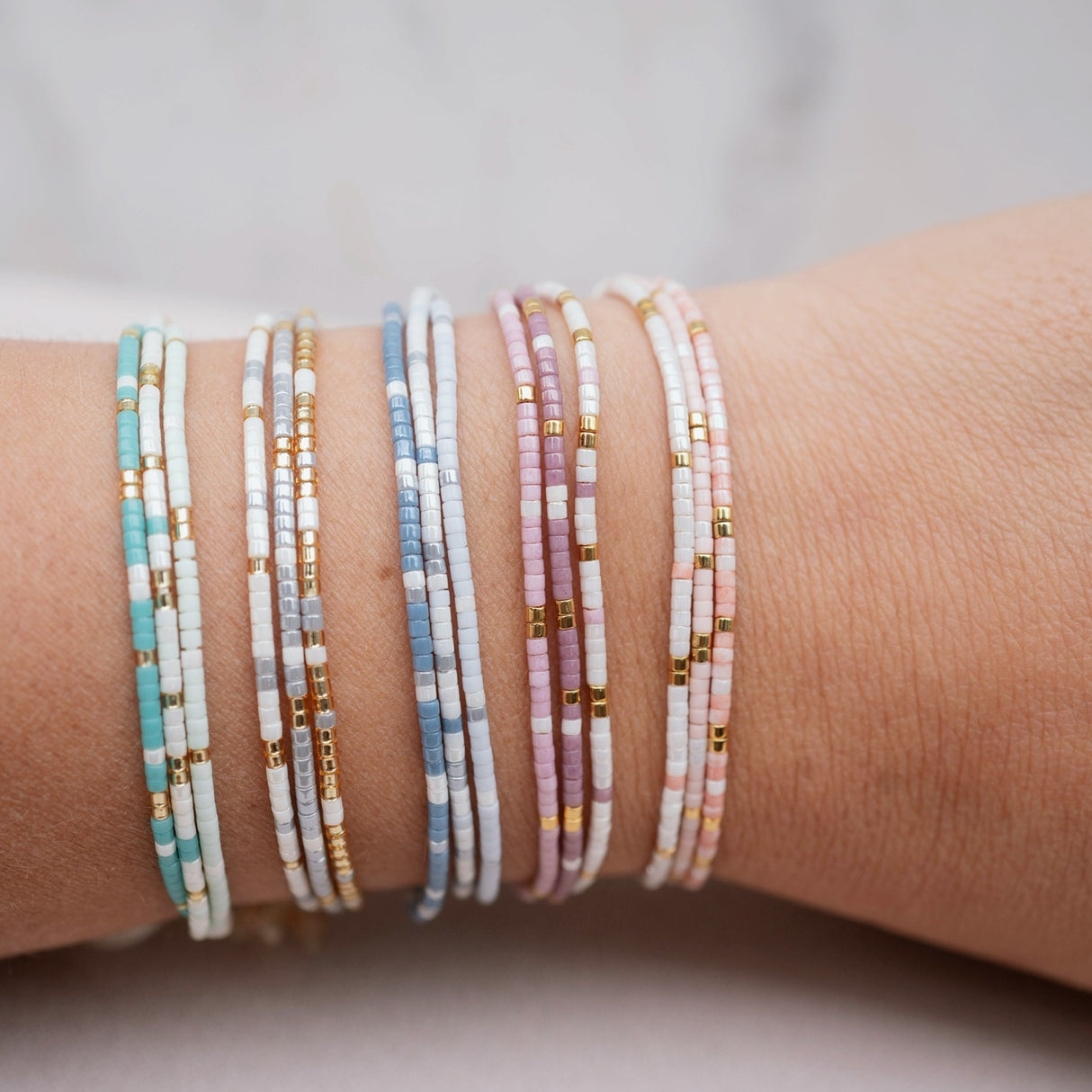 PULSERA LOOM IVY MIX