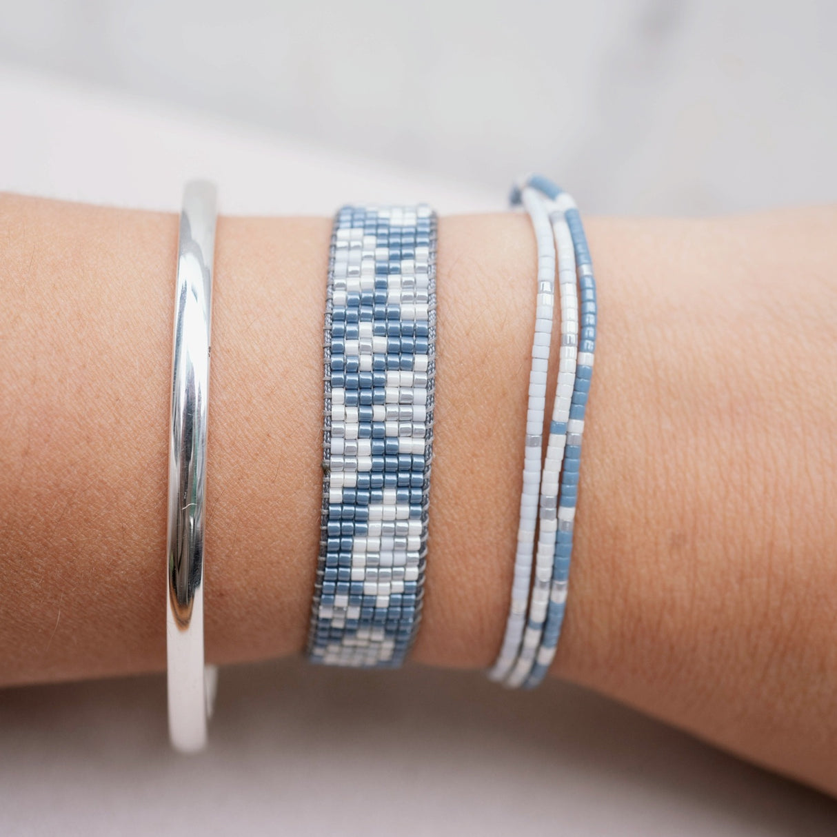 PULSERA LOOM IVY SKY