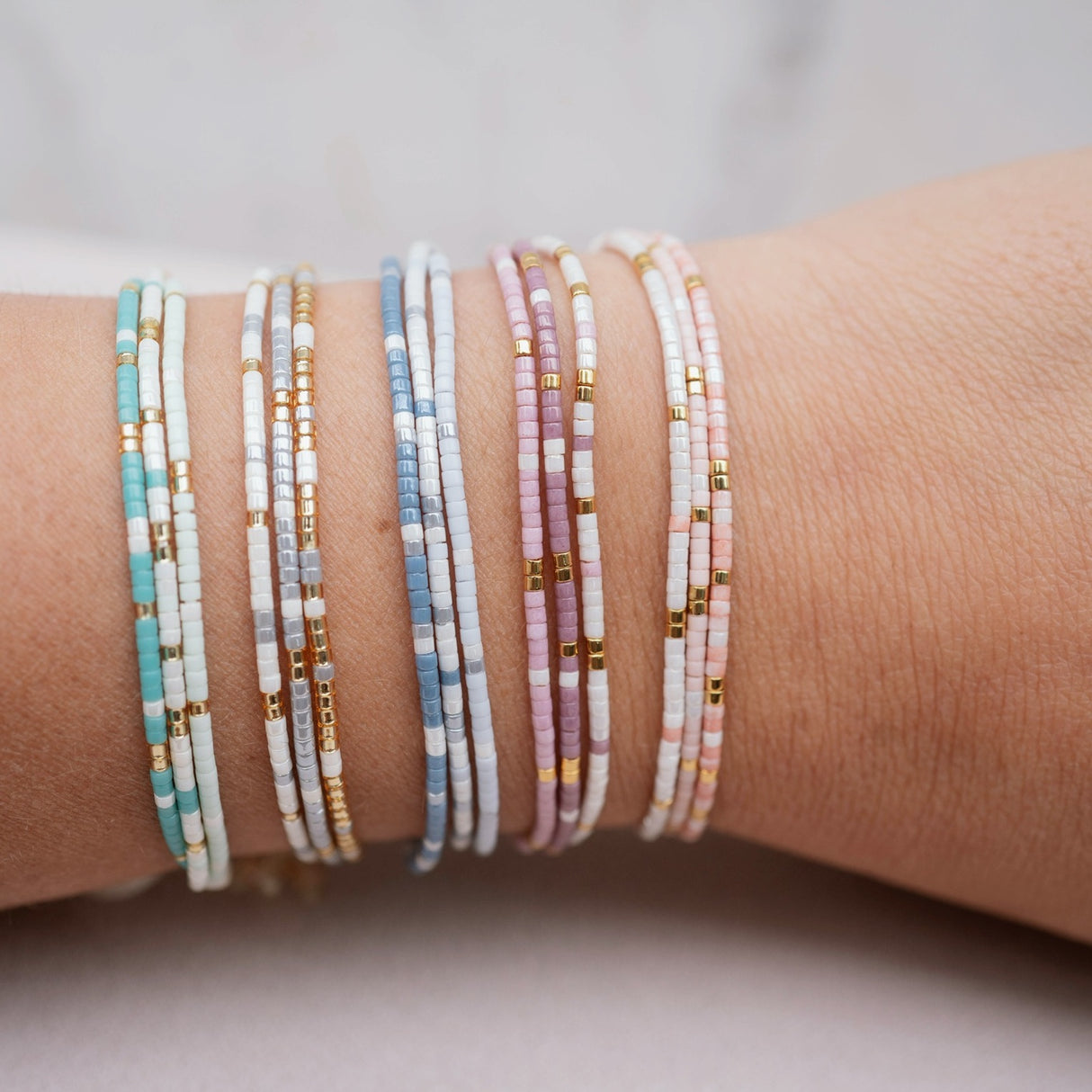 PULSERA LOOM IVY SKY