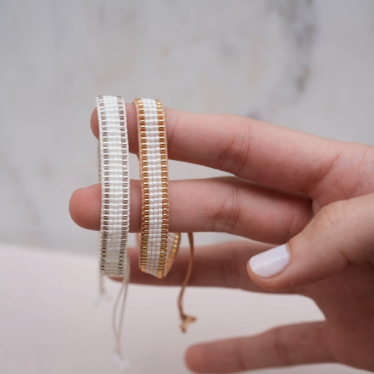 PULSERA LOOM INEA SILVER