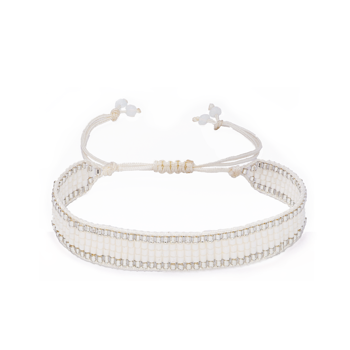 PULSERA LOOM INEA SILVER