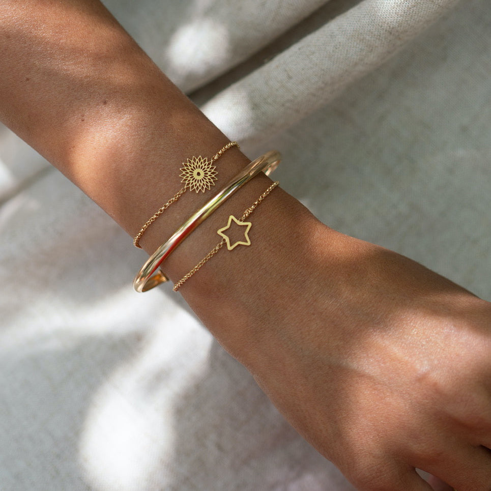Pulsera Estrella gold