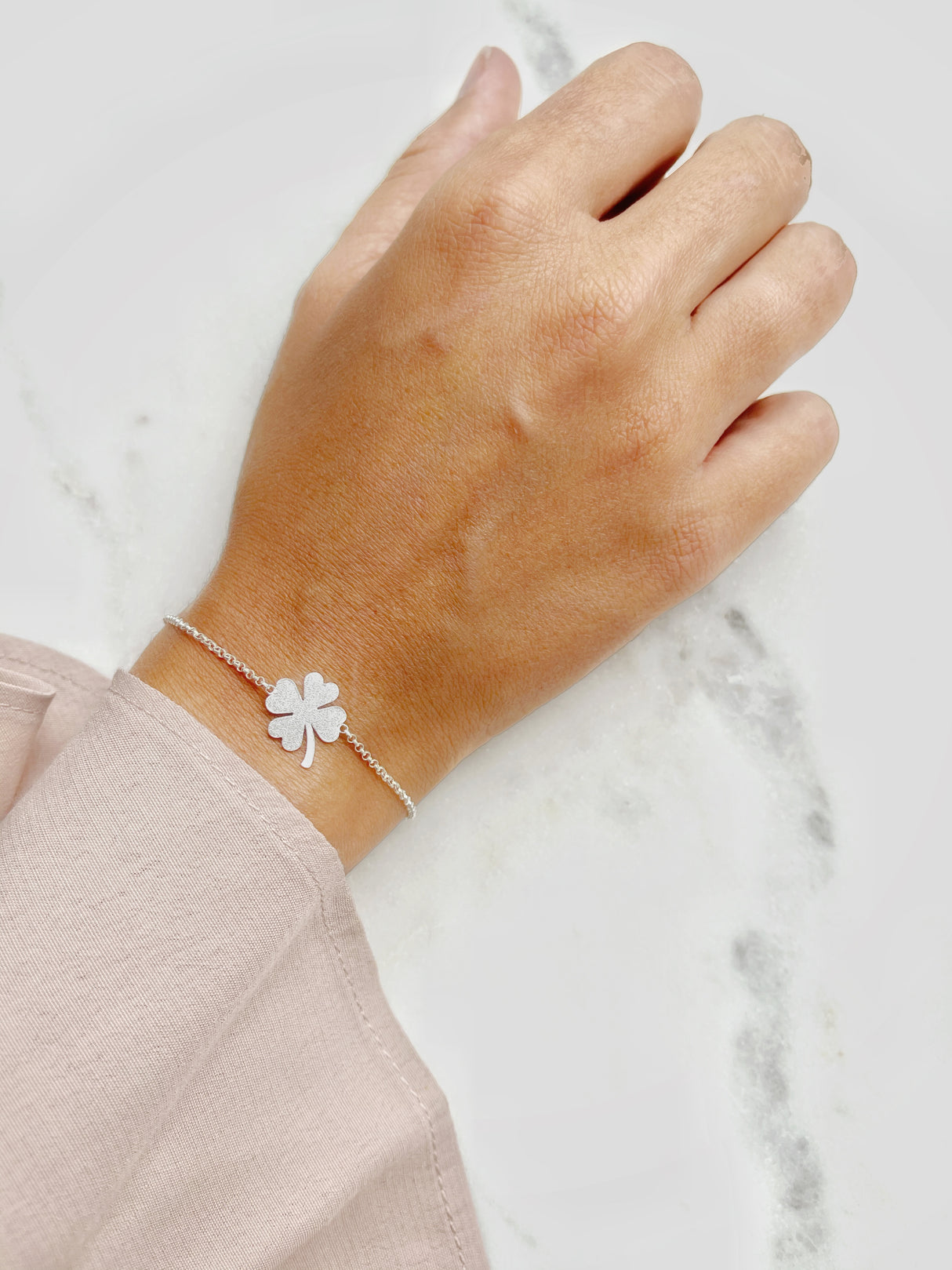 Pulsera Trébol Silver