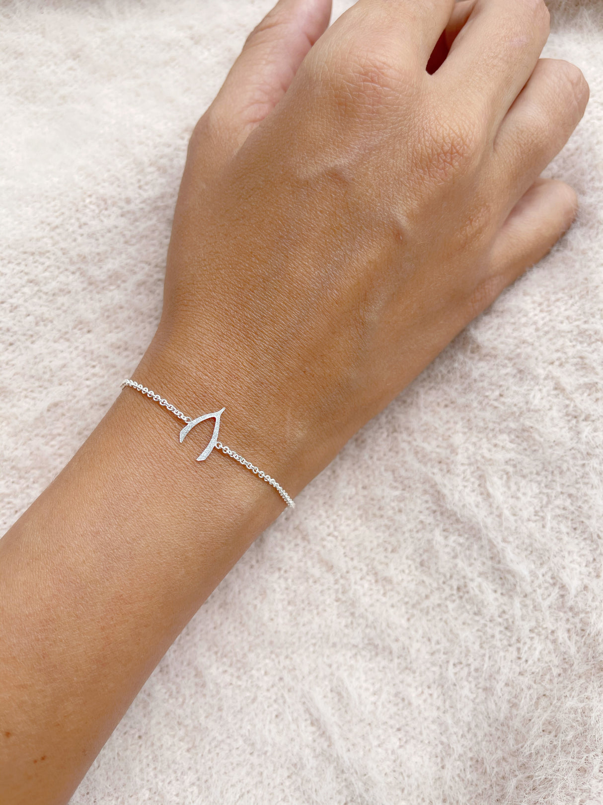 Pulsera Hueso Silver