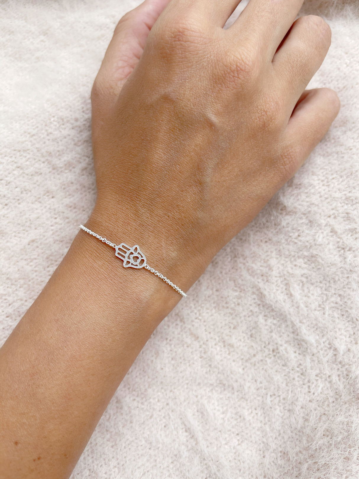 Pulsera Manito Silver