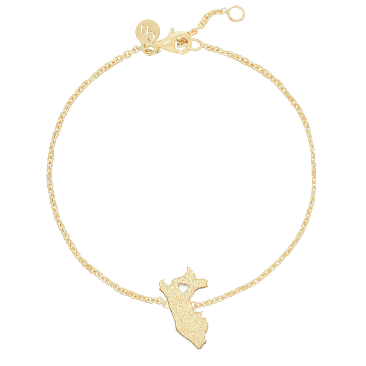 Pulsera Mapa Gold