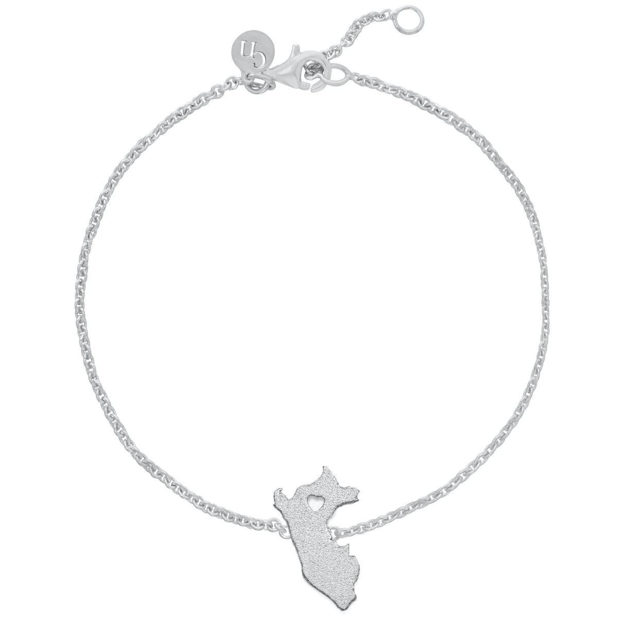Pulsera Mapa Silver