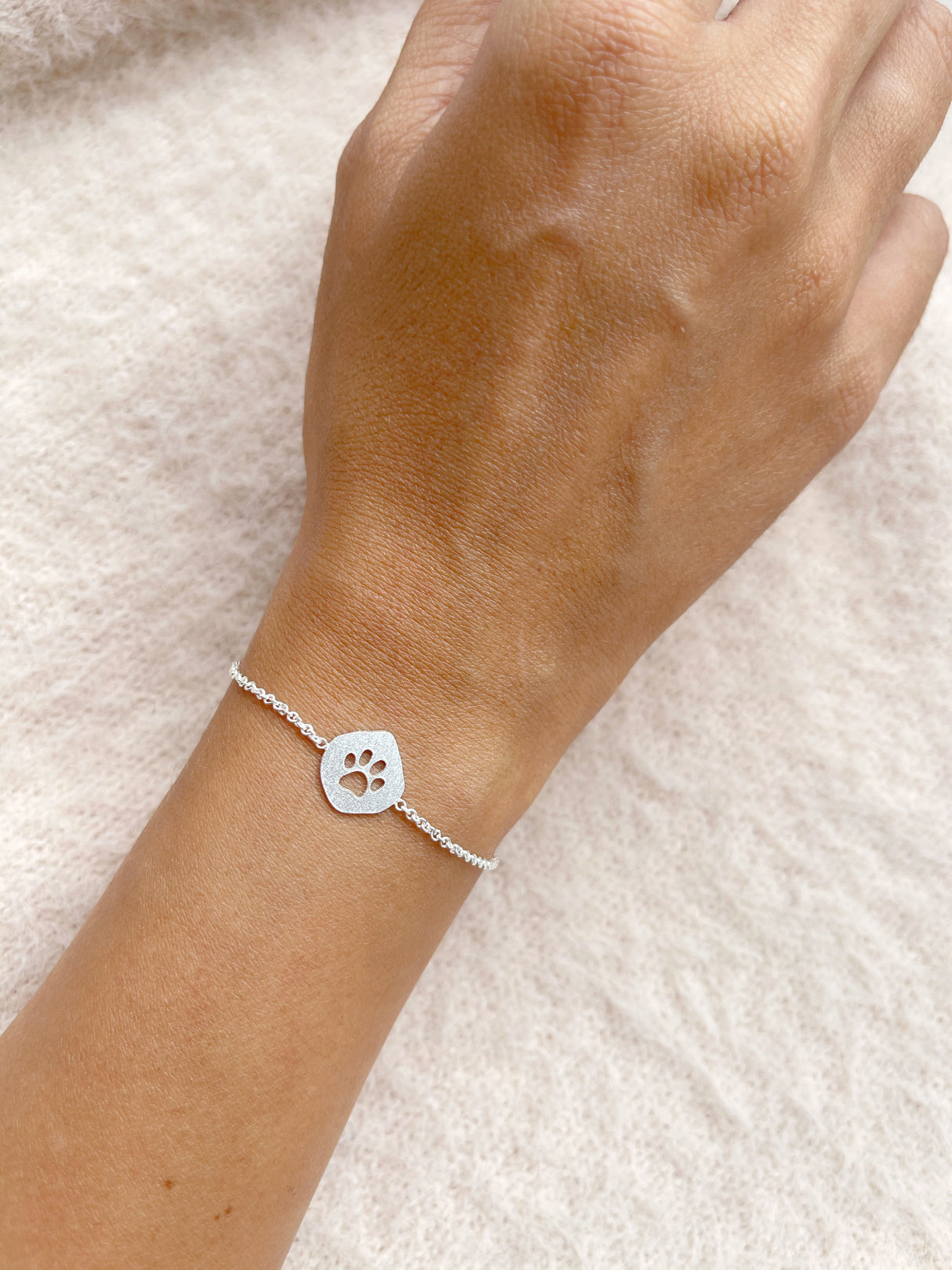 Pulsera Huella Silver