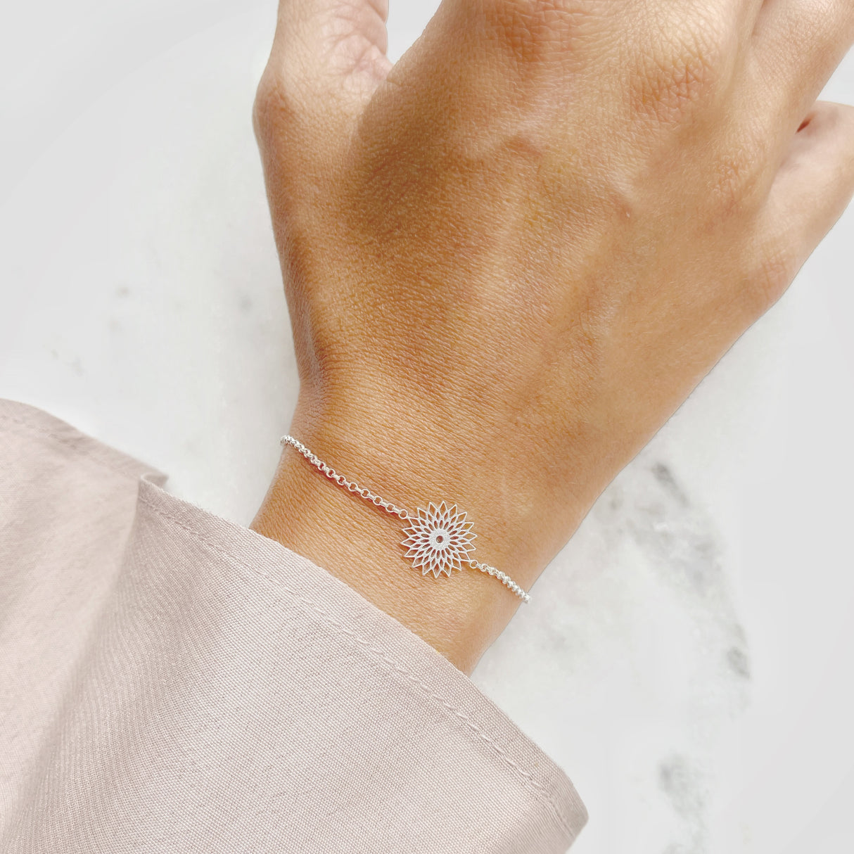 Pulsera Mandala Silver