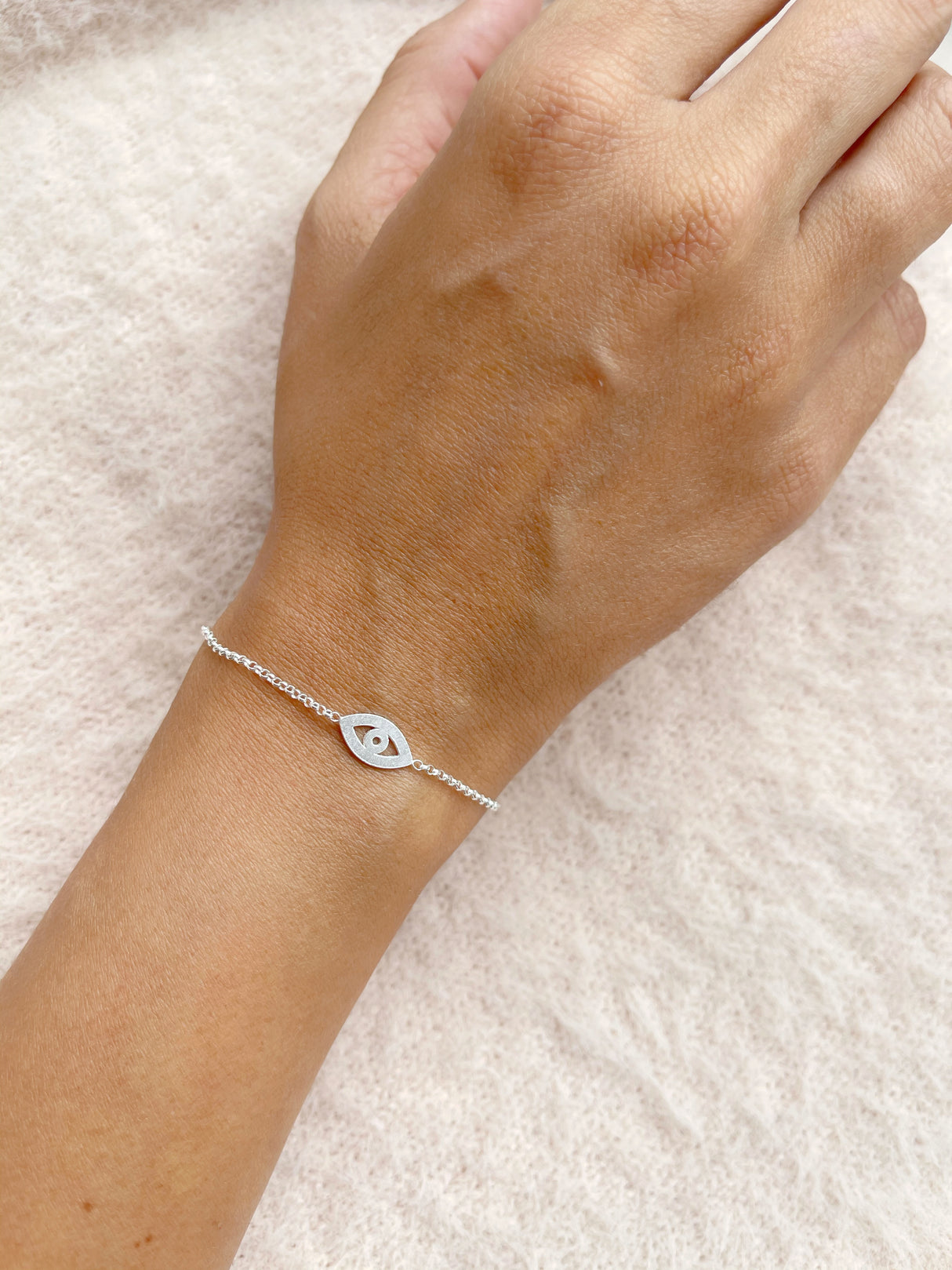 Pulsera Ojo Silver