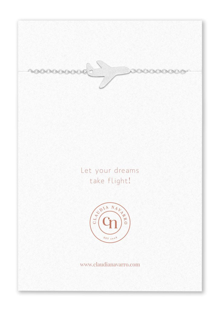 Pulsera Avión Silver