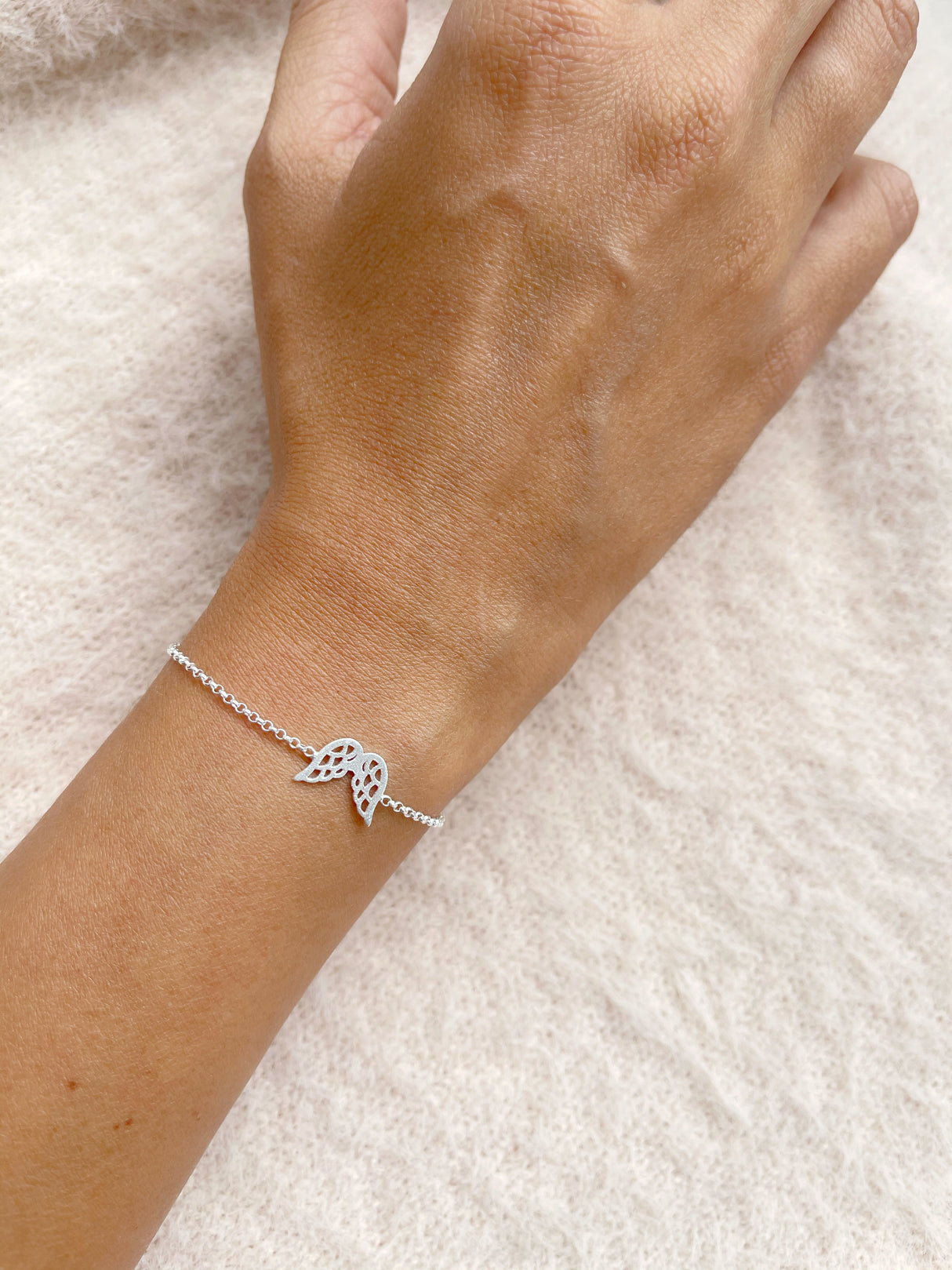 Pulsera Alitas Silver