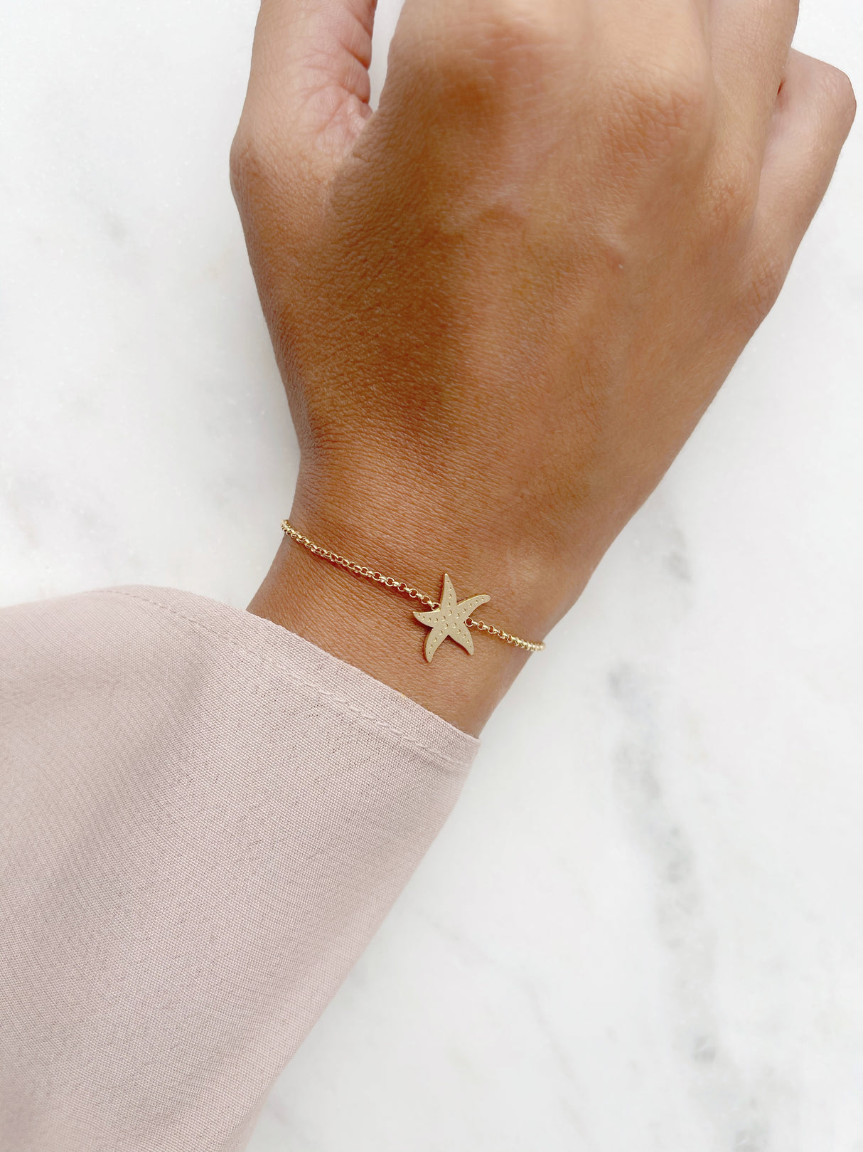 Pulsera Starfish Gold