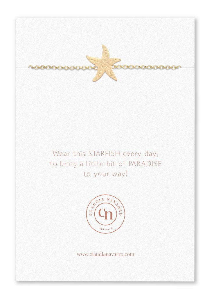 Pulsera Starfish Gold