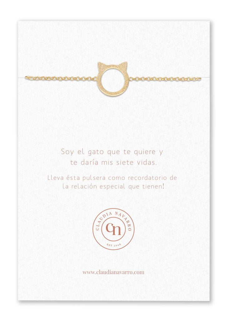 Pulsera Gato Gold