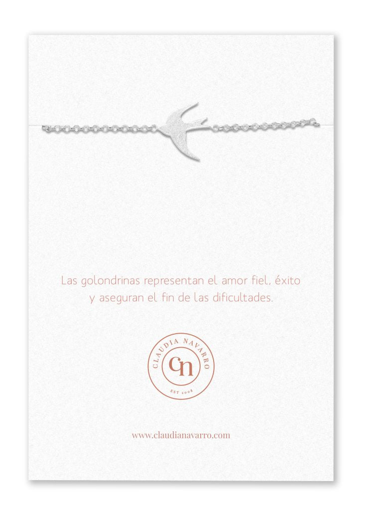 Pulsera Golondrina Silver
