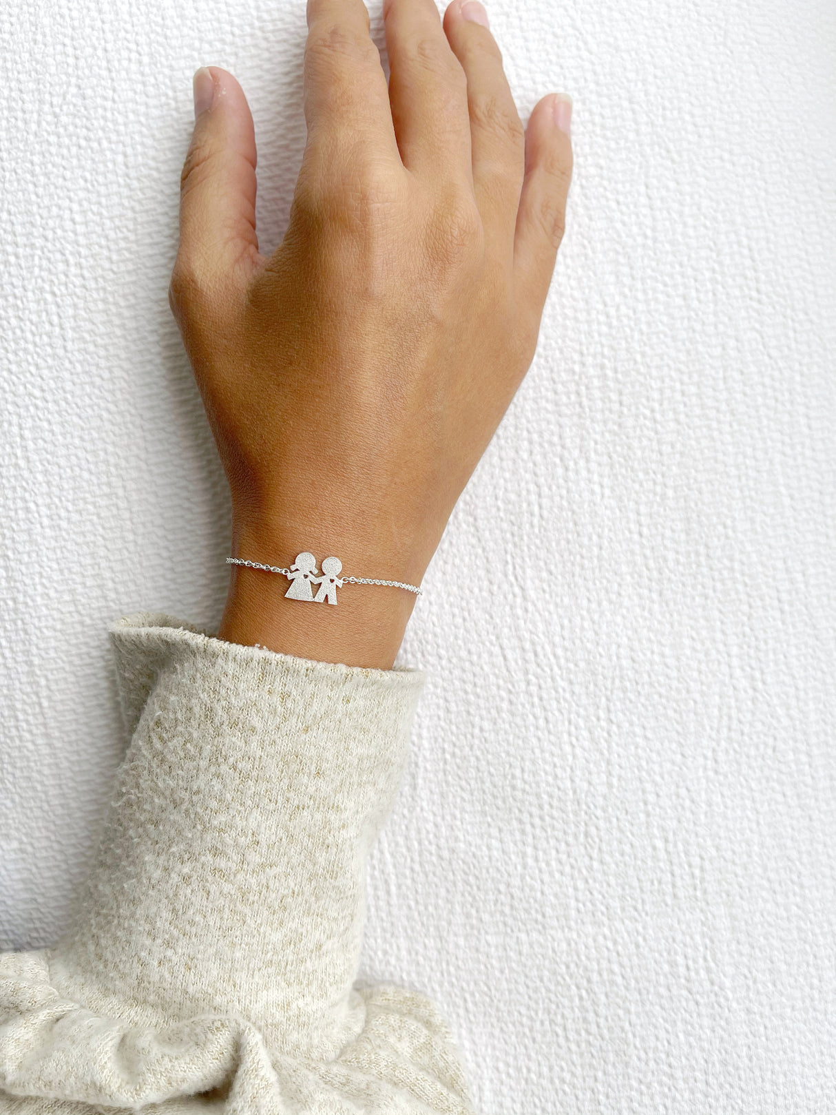 Pulsera Niña-Niño Silver