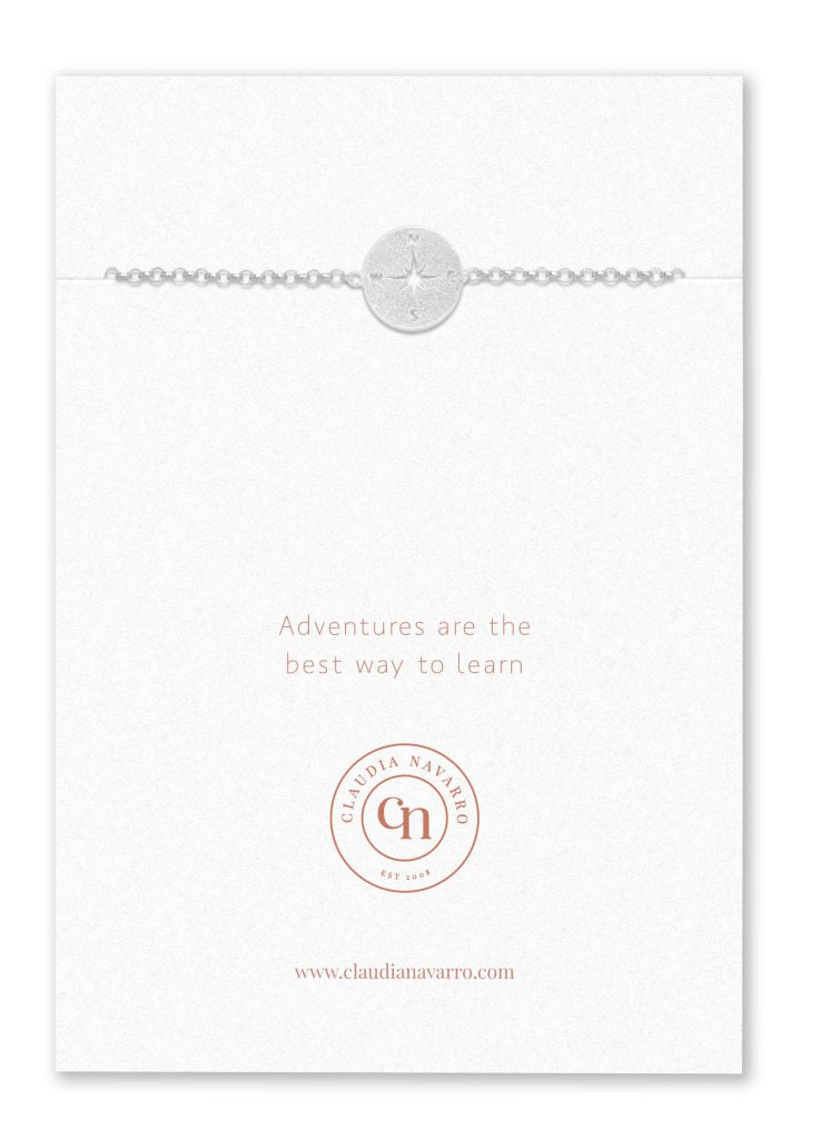 Pulsera Brújula Silver