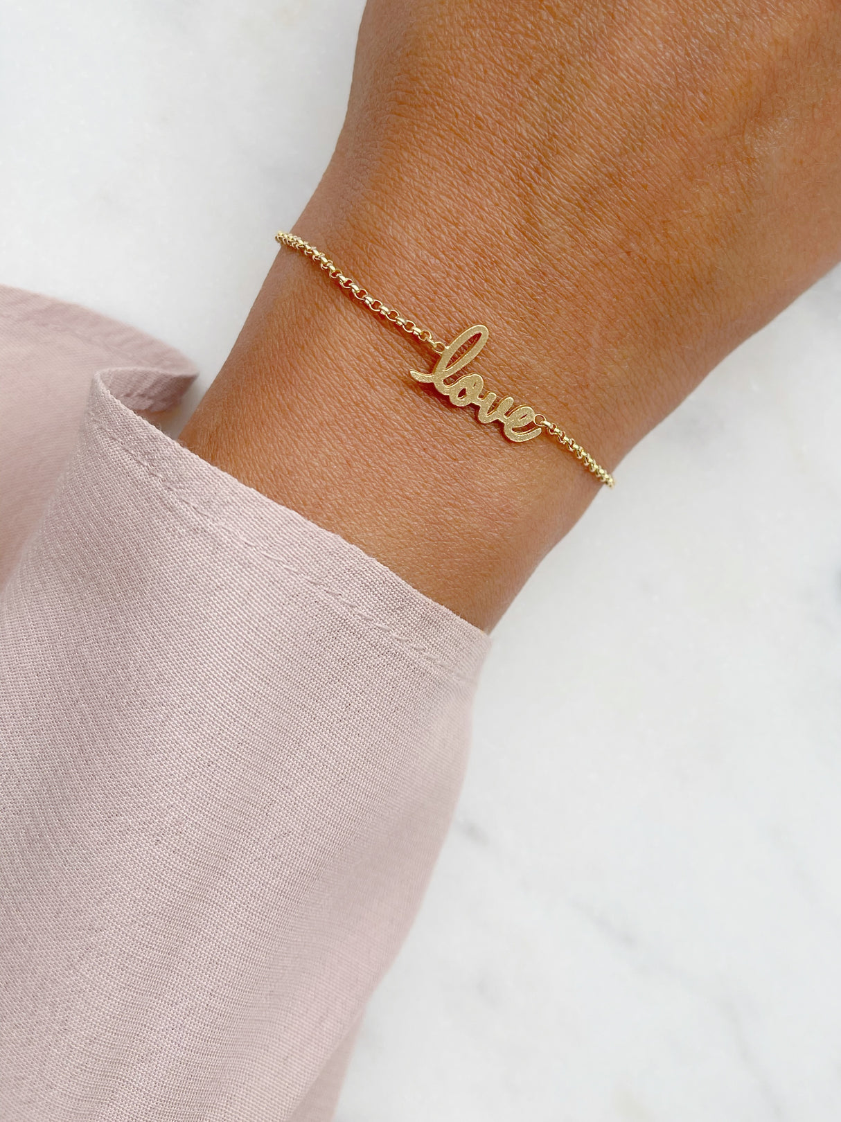 Pulsera Love Gold