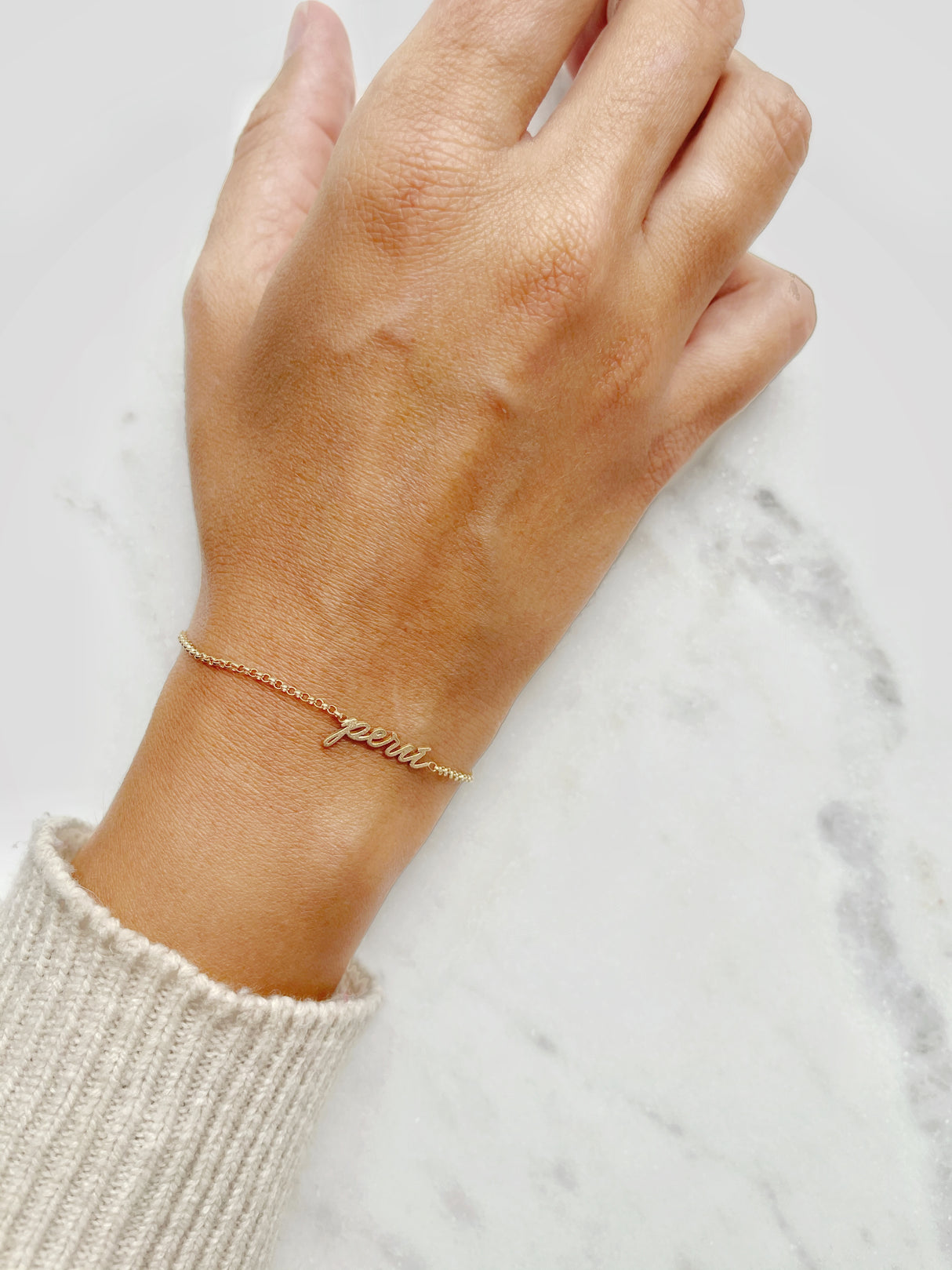 Pulsera Perú Gold