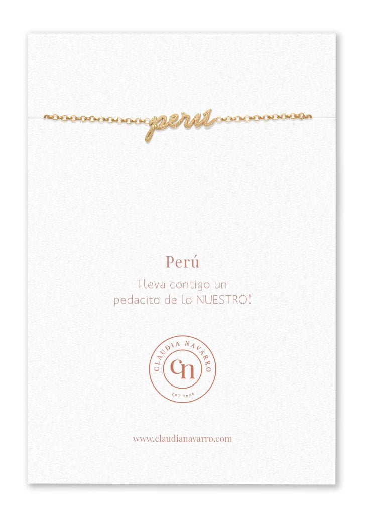 Pulsera Perú Gold