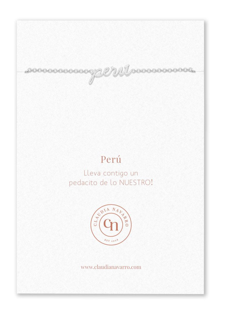Pulsera Perú Silver